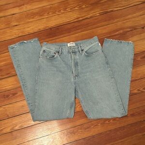 Agolde Lana Straight Jeans in Riptide